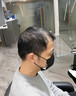 MIEAR假发男短发补发男士头顶真发刘海织发补发片块脱发前额手织脱发 全手织阳光毛寸B级【辫发14X20前生物递针头旋】 黑色系 实拍图