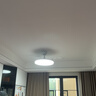 美的（Midea）吊扇灯一体风扇灯餐厅客厅卧室led隐形扇护眼36w灯具熟睡风包安装 实拍图