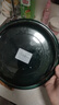 佳钓尼（JIADIAONI）开饵盆饵料盆三件套折叠鱼食拉饵盘鱼饵盆小号钓鱼鲢鳙散炮盆渔具 开饵浅盆墨绿 （24#） 实拍图