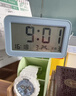 得力（deli）儿童节多功能电子闹钟儿童卧室床头钟学生专用起床神器开学必备蓝 LE102开学必备新年礼物 实拍图