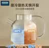 OIDIRE（偶点）全玻璃养生壶 花茶壶无胶水煮茶壶 煮茶器办公室恒温养生壶烧水壶电热水壶炖煮智能保温 1L ODI-HC01花茶养生壶【带滤网】 实拍图
