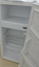 HYUNDAI（韩国现代）小冰箱迷你小型家用冷藏冷冻宿舍出租房办公室双开门二门电冰箱节能省电 80L银【租房神器+高性价比】 实拍图