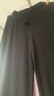 艾舞戈现代舞服装女舞蹈服古典中国舞蹈裤练功云朵裤宽松阔腿裤教师形体 黑色 M 实拍图