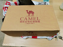骆驼（CAMEL）网面透气跑步男鞋轻量健步运动鞋子 CSS221L0033 黑色 39 实拍图
