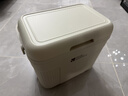 牧高笛（MOBIGARDEN）寒霜10L保温箱 户外露营大容量储物收纳保鲜箱 NX24684004 月影白 实拍图