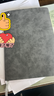 得力（deli）可定制时尚皮面本商务笔记本羊巴皮记事本会议记录本子16K/120张灰色单本装3345 实拍图