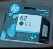 惠普（HP）C2P04AA 62号 原装黑色墨盒 (适用于HP OfficeJet 200 移动打印机) 实拍图