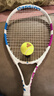 匹克网球拍男女专业碳铝一体网拍单只自练神器回弹训练套装 白蓝 实拍图