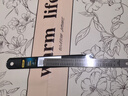 得力（deli）不锈钢直尺刻度尺公制刻度绘图钢尺15cm 实拍图