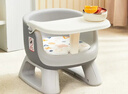 日康（rikang）宝宝餐椅 叫叫椅婴儿学坐椅多功能儿童吃饭餐桌 RK-X2009-5 灰色 实拍图