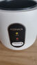 康佳（KONKA）迷你电饭煲 家用小电饭锅 1.2L容量1-2人煮饭婴儿煮粥锅 辅食锅压力 KDFB-1221-W 实拍图