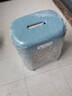 禧天龙大承重坚固防滑塑料凳子 换鞋方凳浴室凳 防滑椅子 中凳 石青 实拍图