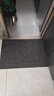 柏能条纹入户地垫门口地垫地毯入户门脚垫进户门垫可裁剪灰色60x90cm 实拍图