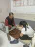 华圣中国象棋实木60号黑檀木棋盘大号折叠便携象棋套装送书礼物送长辈 实拍图