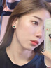 唐后（TH）唐后纯银镶翡翠耳钉轻奢日常通勤约会高级感耳饰送女友闺蜜耳环 实拍图