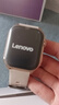 联想（Lenovo）智能手表 Watch Fit轻薄大屏血氧心率睡眠蓝牙通话健康监测穿戴运动手表手环 曜石金 男女朋友礼物 实拍图
