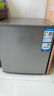 海尔（Haier）43L单门小户型冰箱一级能效黑金净化三档可调银色BC-43GHSDE0S9国家补贴 实拍图