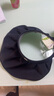 蕉下（beneunder）遮阳帽子女黑胶贝壳防晒帽男太阳帽便携空顶帽大帽檐全脸遮阳 黑 实拍图