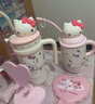 三丽鸥（SANRIO）凯蒂猫HelloKitty公仔冰霸保温杯316不锈钢带吸管女生日礼物700ml 实拍图