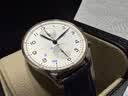 万国（IWC）七夕 葡萄牙系列计时腕表 镀银蓝针 鳄鱼皮 IW371605 41mm 晒单实拍图