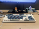 狼蛛（AULA）S99无线蓝牙有线三模键盘机械手感 游戏电竞专用 99键 RGB背光拼色静音键盘鼠标套装mac电脑键盘 S99复古灰【三模/RGB】 实拍图