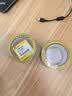百舸（BAIGE）黄黑安全警示胶带PVC  定位线斑马地膜警戒线隔离带双色48mm*33m 1卷装 CW217213 实拍图