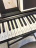特伦斯电子琴88键折叠琴成人儿童初学电钢键盘教学乐器V10便携钢琴 V10典雅黑+延音踏板+原装琴包 实拍图