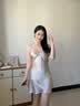 法奈蜜真丝吊带睡衣女2026年新款性感蕾丝睡裙夏100%桑蚕丝女友七夕礼物 米色19姆米重磅真丝 XL (170) 建议110斤-120斤 实拍图