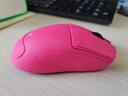ATK 蜻蜓A9无线鼠标电竞游戏办公鼠标 有线/蓝牙/2.4G/星闪三模连接轻量化对称极简工学 A9Plus玫红色 实拍图