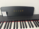 贝琪（Betsy）B351电钢琴88键重锤成人儿童电子钢琴家用练习初学者专业考级钢琴 B351-重力度88键木纹黑+圆腿琴架 实拍图
