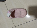 猪爸爸儿童拖鞋女童夏季2025新款室内防滑6-12岁三丽鸥宝宝亲子拖鞋粉18 实拍图