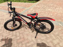 凤凰（Phoenix）儿童自行车山地车男女学生脚踏车6-15岁童车 霸道 黑红色 20寸 实拍图