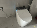 箭牌（ARROW）正品智能马桶全自动一体式带水箱无水压限制紫外线内置泡沫盾语音 黑色标配版（座圈加热）带水箱 通用坑距（送货上门+免费安装） 实拍图