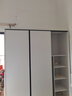 白浅【免费安装】衣柜卧室储物柜子移门衣橱简易推拉门大衣柜 【三门】1.6米主柜 实拍图