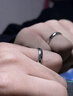 沫兰（MOLADY）足银戒指男单身尾戒子简约男戒男生生日纪念日礼物男友老公 10万人的选择*男戒 实拍图