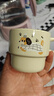 网红新款叠叠马克杯宿舍家用可爱狗陶瓷杯水杯礼物茶杯咖啡杯 奶油色 1个 280ml 奶白礼帽小狗叠叠杯【无盒装】 实拍图