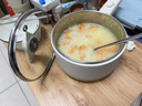 美的（Midea）电煮锅 小电锅 不锈钢0涂层电热锅 宿舍小锅多功能锅 1.6L学生寝室一体泡面小火锅XZC2017G 配蒸笼 实拍图