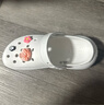 卡骆驰（CROCS）檀健次同款经典泡芙洞洞鞋百舒适男沙滩鞋女鞋休闲鞋|207521 白色-100(含智必星) 36 (220mm) 37 实拍图