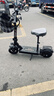 永久电动滑板车便携两轮代步车电瓶车迷你小型代驾折叠电动车锂电池 48V黑/85-105KM/旗舰版强动力 实拍图