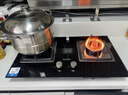 海尔（Haier）统帅出品燃气灶 天然气 换新补贴 上门安装 家用台嵌两用4.5KW火力 铜合金火盖双头煤气灶 租房L2D 实拍图