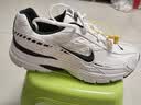 耐克（NIKE）男鞋2026新款缓震轻便透气复古厚底老爹鞋户外运动休闲跑步鞋 394055-100/黑白 42 实拍图