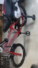 【京东物流】儿童自行车12-14-18寸童车3-5-8岁男女孩脚踏单车 16寸 豪华中国红 实拍图