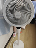 艾美特（AIRMATE）【天鹅MAX】空气循环扇直流变频家用大风力电风扇卧室轻音一级能效负离子净化语音落地扇 SRDI151 实拍图