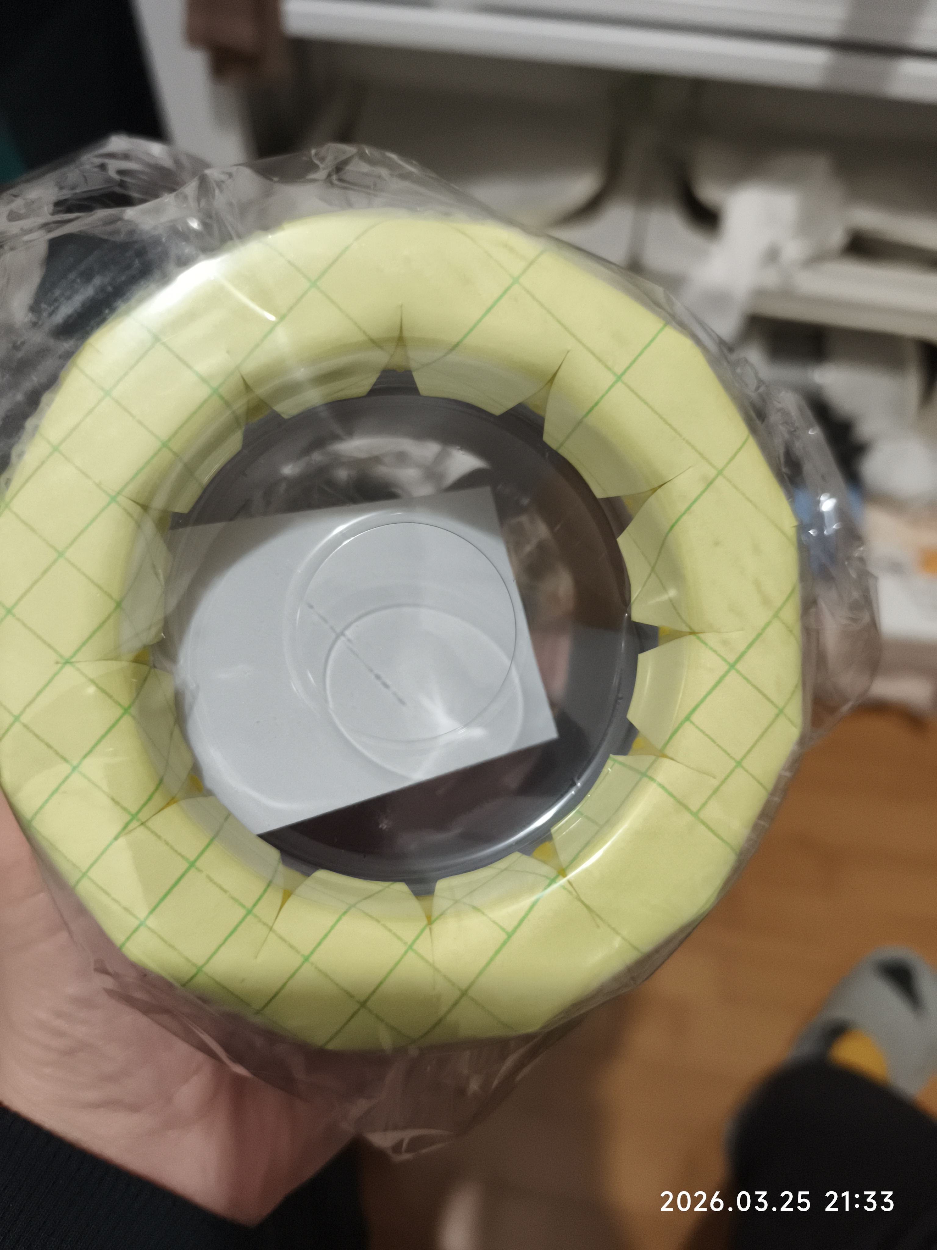 X-GRKE【德国】马桶法兰密封圈防臭防渗漏加厚通用型坐便器底座配件大全 马桶法兰密封圈【灰套】升级版 适用100-110mm丨防臭加厚升级款 实拍图