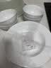 陶溪川 CERAMIC ART AVENUE景德镇陶瓷餐具套装新款中式纯色碗碟套装家用高档乔迁新婚礼物 实拍图