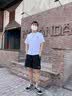 安踏冰丝运动套装男2026夏季速干透气短袖t恤男休闲健身衣跑步运动服 纯净白/基础黑【速干运动套装】 XL/180 实拍图