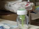 布朗博士防胀气奶瓶新生儿专用(0-3月玻璃150ml+3-6月PPSU270ml)萌兔金龙 实拍图