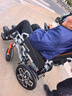 护卫神电动轮椅全自动老人专用可折叠智能防翻代步车手推车680大霸王 【14】手动可躺款/20安锂电/电助力推行（热选） 搭载“专利防翻系统” 实拍图