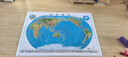 【超大精雕版】2026凹凸3d地图 立体地形图  中国地图 世界地图挂图 136x98cm中国地图+世界地图 晒单实拍图
