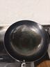 臻三环章丘铁锅炒锅手工锻打铁锅无涂层不易粘锅炒菜锅厨房好物一环轻音 古法原色（适合2-4人） 32cm 实拍图